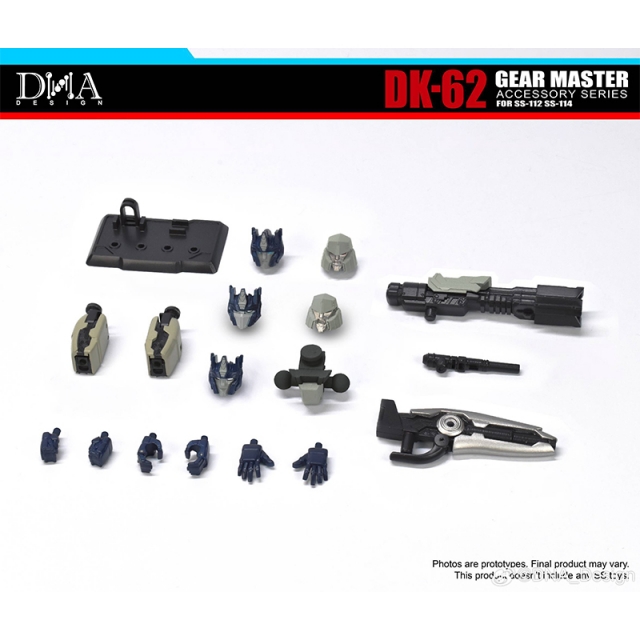 [Pre-order] DNA DESIGN DK-62 GEAR MASTER ACCESSORY SERIES FOR SS-112 SS-114