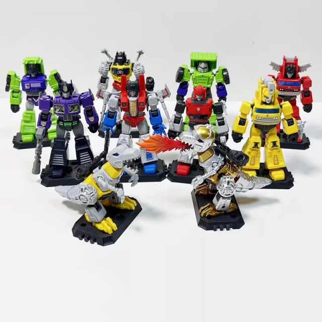 BLOKEES TRANSFORMERS G1 SERIES CHAPTER 2 MODEL KIT SET OF 9