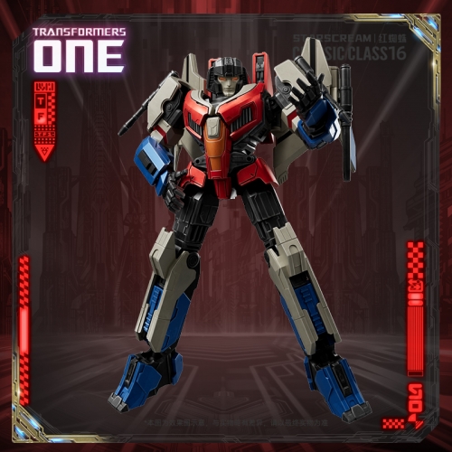 BLOKS TRANSFORMERS ONE STARSCREAM MODEL KIT BEYOND VERSION