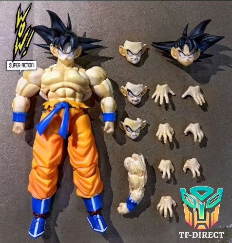 [Pre-order] Wow Superaction Studio Son Goku Action Figure Kakarotto Dragon Ball Kaiouken Figures Goku Figurine SHF Model Toys