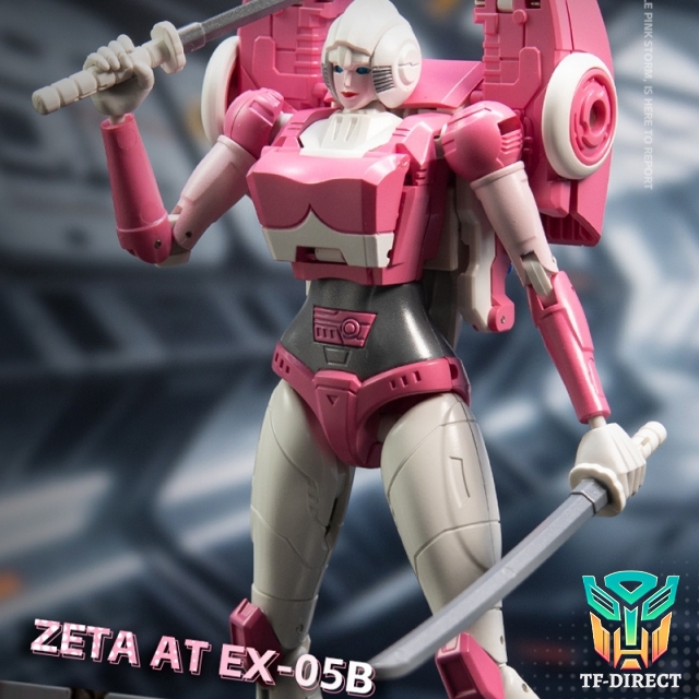 [Pre-order] Zeta Toys EX-05B Arc Arcee Cartoon Color Version Reissue