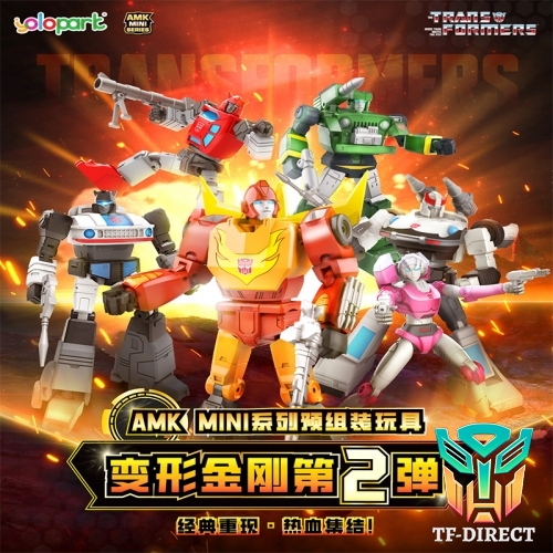 Yolopark AMK Mini Wave 2 Series G1 Model Kits Set of 6