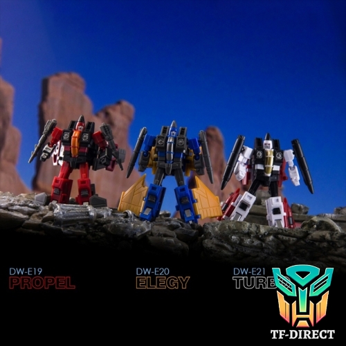 [Pre-Order] Dr.Wu DW-E19 Propel Thrust & DW-E20 Elegy Dirge & DW-E21 Turbo Ramjet Set Of 3