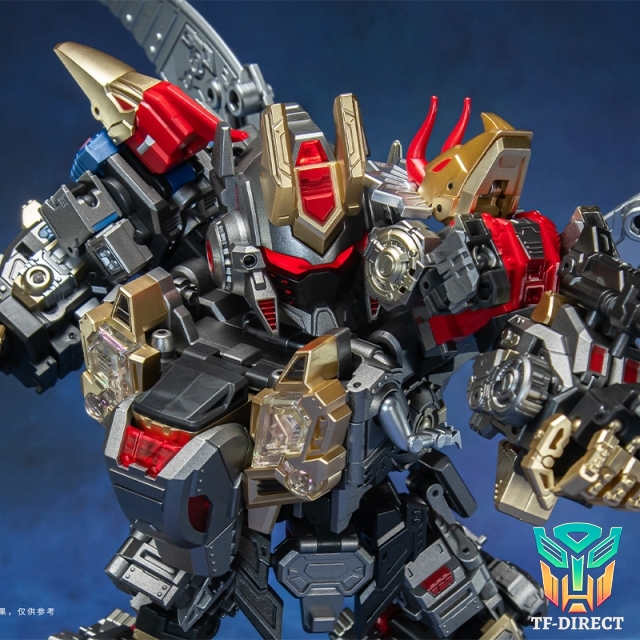 [Pre-order] JIGUANGMAO TOY STEEL KIDDY PARTY GM-SKP02 MINI-ASIRA DINOKING SET OF 5