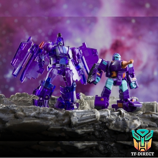 Dr.Wu DW-E40P Purple Tank & DW-E41T Star Shuttle Set of 2 Shattered Glass Version