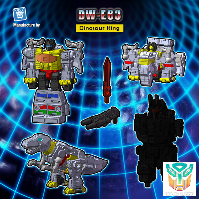 [Pre-Order] Dr.Wu DW-E63 Dinosaur King Grimlock
