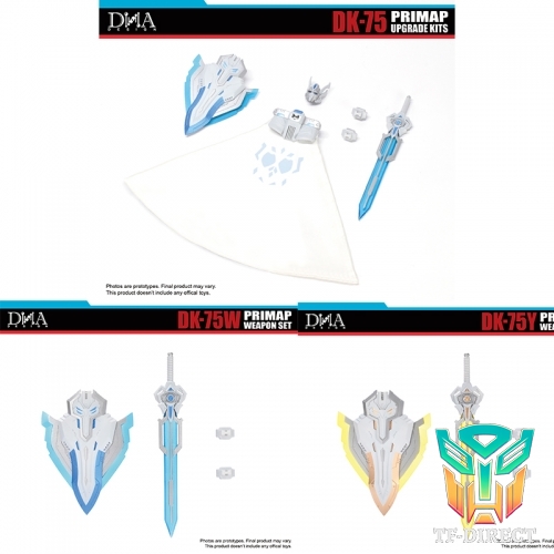 [Pre-Order] DNA Design DK-75 Upgrade Kits for Transformers: Age of the Primes Voyager Class The Thirteen Prima Prime Series