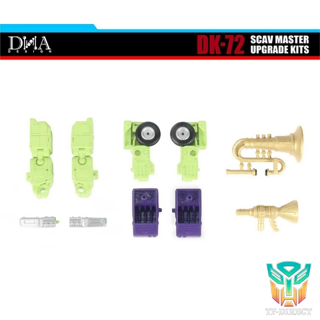 [Pre-order] DNA Design DK-72 Upgrade Kits for Scavenger & Mixmaster