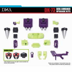 [Pre-Order] DNA Design DK-73 Deve Combiner Upgrade Kits