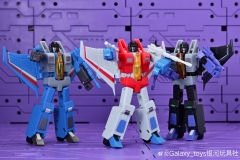Galaxy Toys MINI12 Starscream & MINI13 Thundercracker & MINI14 Skywarp Set of 3
