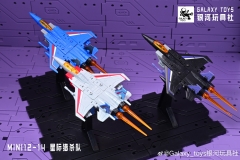 Galaxy Toys MINI12 Starscream & MINI13 Thundercracker & MINI14 Skywarp Set of 3