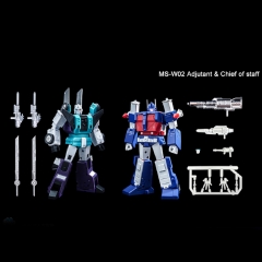 Magic Square MS-W02 B61 Adjutant Ultra Magnus & B62 Chief of Staff Sixshot Set of 2