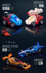 Blokees 1/64 C-01 Transformers Wheels Model Kit Set of 12