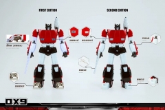DX9 TOYS D21-02 Red Storm animate version