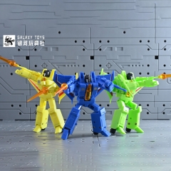 Galaxy Toys MINI12A Nove Storm & MINI13A Ion Storm & MINI14A Acid Storm Set of 3