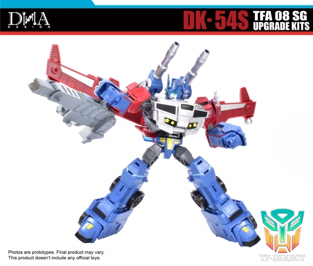 [Pre-Order] DNA Design DK-54S TFA 08 SG Upgrade Kits