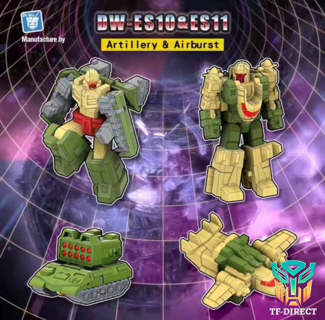 [Pre-Order] Dr.Wu DW-ES10 Artillery & DW-ES11 Airburst Set of 2