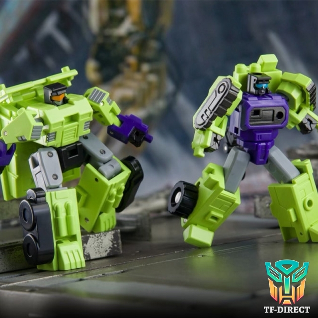 [Pre-Order] Dr.Wu DW-ES05 Cyber Crane & DW-ES06 Cyber Dump Truck Set of 2