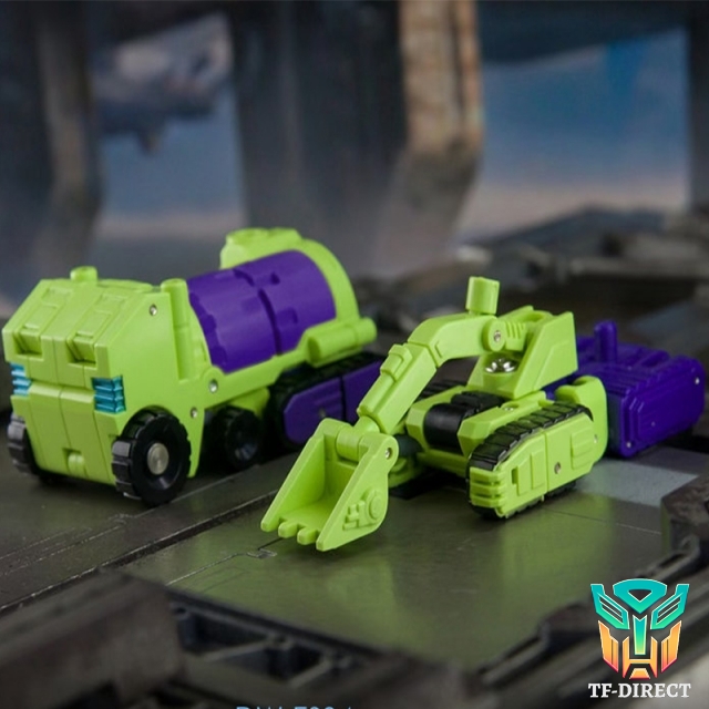 [Pre-order] Dr.Wu DW-ES03 Cyber shovelloader &  DW-ES04 Cyber Mixer Truck