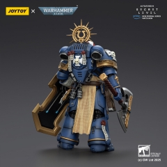 JoyToy JT02786 1/18 Warhammer 40K Ultramarines Metaurus with Power Axe Stormshield and Plasma Pistol