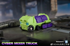 [Pre-order] Dr.Wu DW-ES03 Cyber shovelloader &  DW-ES04 Cyber Mixer Truck