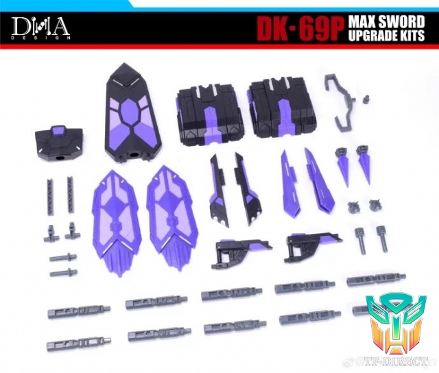 [Pre-Order] DNA Design DK-69P Max Sword Upgrade Kit