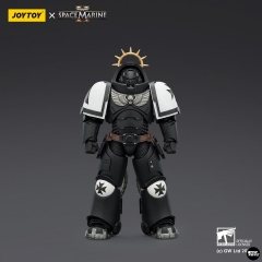 JoyToy JT03721 1/18 Warhammer 40K Game Edition Black Templars Heavy Intercessor with Heavy Bolt Rifle and Bolt Pistol