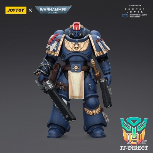 JoyToy JT02779 1/18 Warhammer 40K Ultramarines Titus with Laurels of Victory