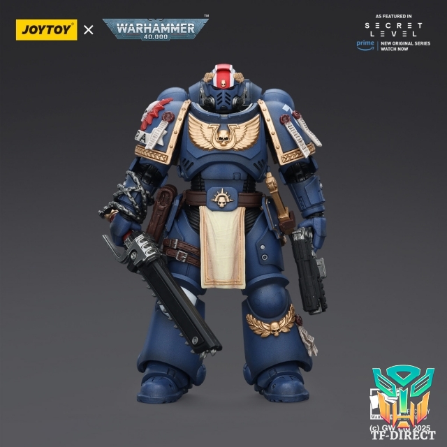 JoyToy JT02779 1/18 Warhammer 40K Ultramarines Titus with Laurels of Victory