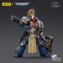 JoyToy JT02786 1/18 Warhammer 40K Ultramarines Metaurus with Power Axe Stormshield and Plasma Pistol