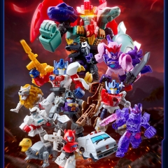 Blokees Transformers Defender Version 07 Power of the Beast Model Kit Set of 12