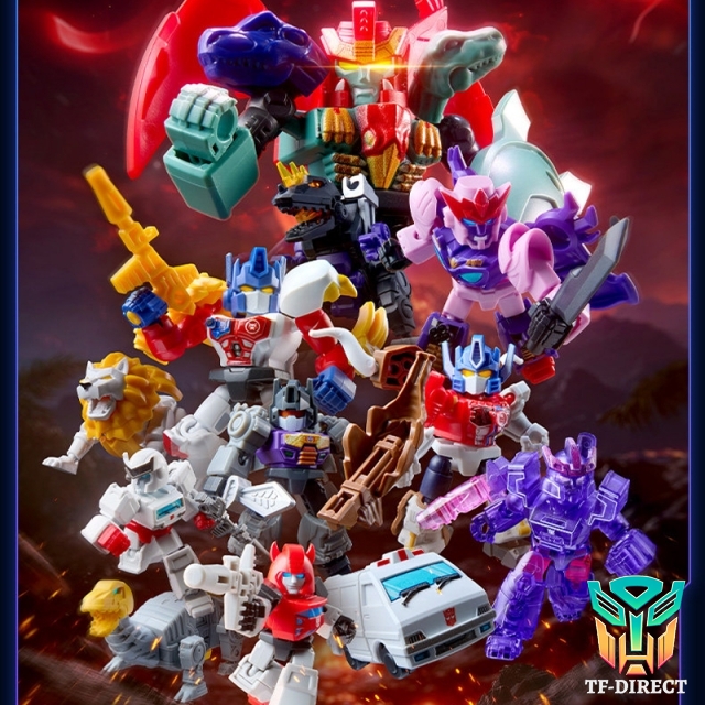 Blokees Transformers Defender Version 07 Power of the Beast Model Kit Set of 12