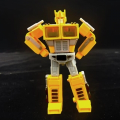 Galaxy Toys MINI01H Leader King Optimus Prime Lakers Yellow Version