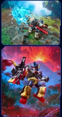 Blokees Transformers Defender Version 07 Power of the Beast Model Kit Set of 12