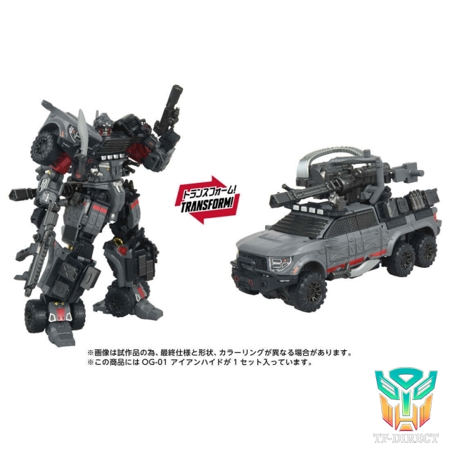 [Pre-order] Transformers Takara Tomy Overgear OG-01 Ironhide Figure