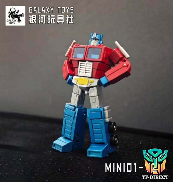 [Pre-Order] Galaxy Toys MINI01YZ Leader King Optimus Prime Comic Painted Version