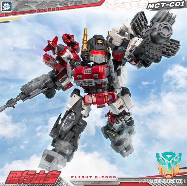 [Pre-Order] Machine Cat Toy MCT-C01 Flight B-Robo Superion Set of 5