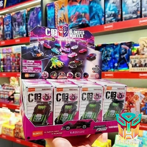 Blokees 1/64 Wheels Transformers C03 Set of 12