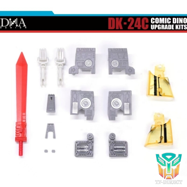 [Pre-Order] DNA Design DK-24C Comic Dino Upgrade Kit