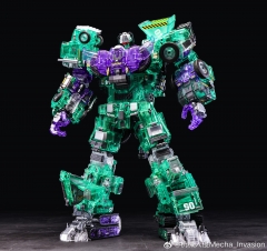 [Pre-Order] Mecha Invasion Devastator Set of 6 Transparent Version