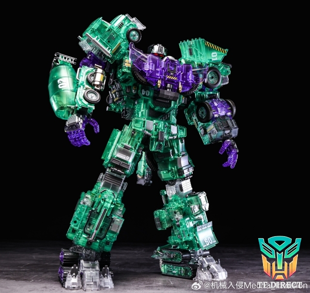 [Pre-Order] Mecha Invasion Devastator Set of 6 Transparent Version