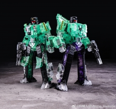 [Pre-Order] Mecha Invasion Devastator Set of 6 Transparent Version