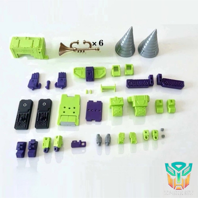 [Pre-Order] Machiner Might MM-D01 Upgrade Kits Complete Version for Transformers SS86 Devastator