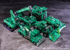 [Pre-Order] Mecha Invasion Devastator Set of 6 Transparent Version