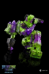 [Pre-Order] Lucky Cat MC02-ICE Ice Destroy Riki-Oh Devastator Set of 6 Transparent Version