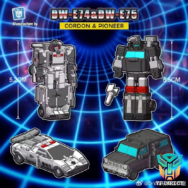 [Pre-Order] Dr.Wu DW-E74&DW-E75 Cordon & Pioneer