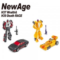Newage H37 Wraith ​​​Wildrider & H39 Death Race Dragstrip Set of 2