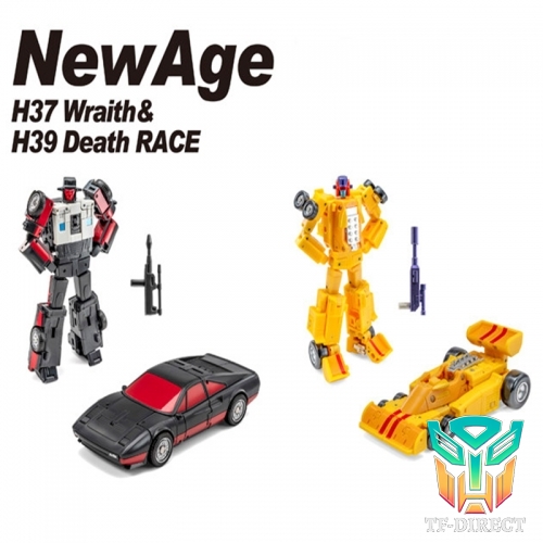Newage H37 Wraith ​​​Wildrider & H39 Death Race Dragstrip Set of 2