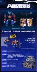 Blokees Transformers Defender Version 08 Battle Stars Model Kit Set of 12