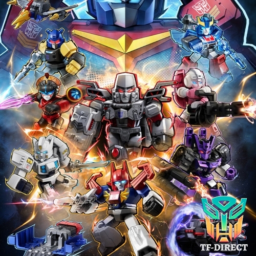 Blokees Transformers Defender Version 08 Battle Stars Model Kit Set of 12